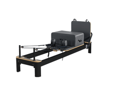 Black Frame Gray Upholstery